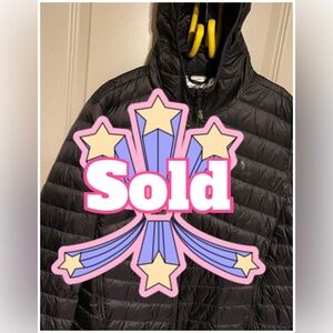 Men's NWOT Black Quilted Puffer Jacket